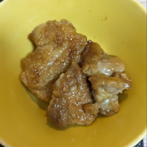 鶏もも肉の簡単甘辛炒め。お弁当のおかずにも。